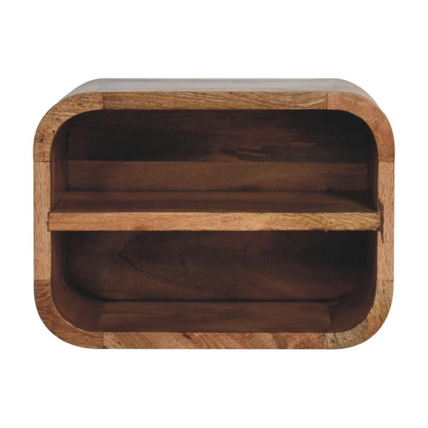 NELILI Bedside Table - 2 shelves, 250 H x 350 W x 250 D mm