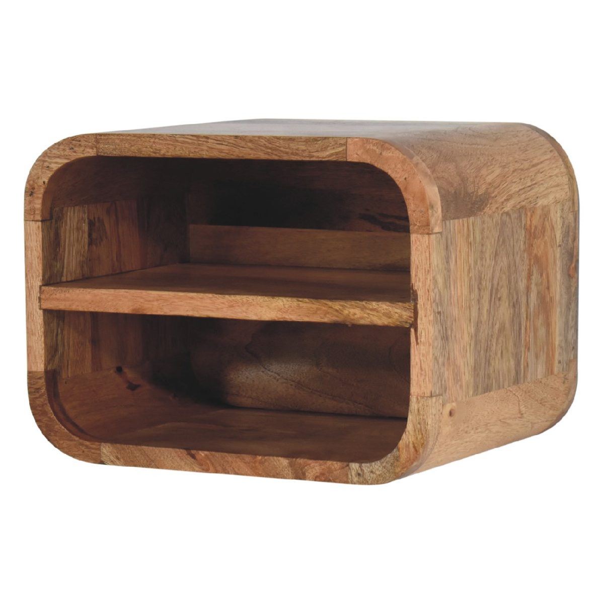 NELILI Bedside Table - 2 shelves, 250 H x 350 W x 250 D mm NELILI Bedside Table - 2 shelves, 250 H x 350 W x 250 D mm