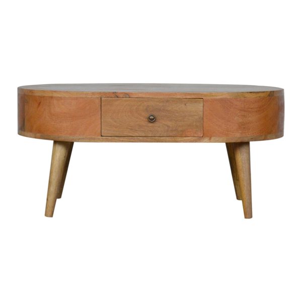 RALEMA Coffee Table - 1 drawer, Oak-ish