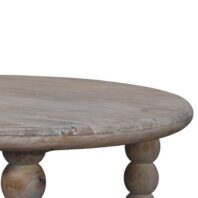 RALINO Coffee Table - Turned spindle legs, 400 H x 800 W x 800 D mm