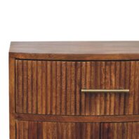 SELEDA Bedside Table - Design A, Oak-ish