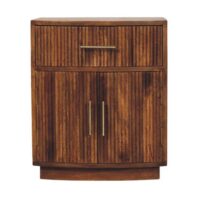SELEDA Bedside Table - Design A, Oak-ish