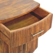 SELEDA Bedside Table - Design A, Oak-ish