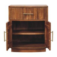 SELEDA Bedside Table - Design A, Oak-ish