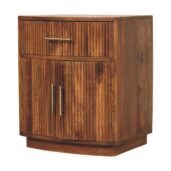 SELEDA Bedside Table - Design A, Oak-ish