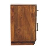 SELEDA Bedside Table - Design A, Oak-ish