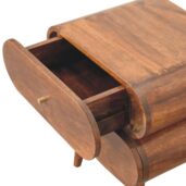 TALARIVA Bedside Table - Design A, Chestnut