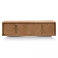 MELAVI TV Unit - Dusty Oak