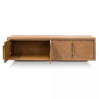 MELAVI TV Unit - Dusty Oak