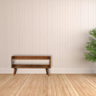 ZELISA Bench - Design A, Chestnut