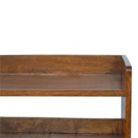ZELISA Bench - Design A, Chestnut